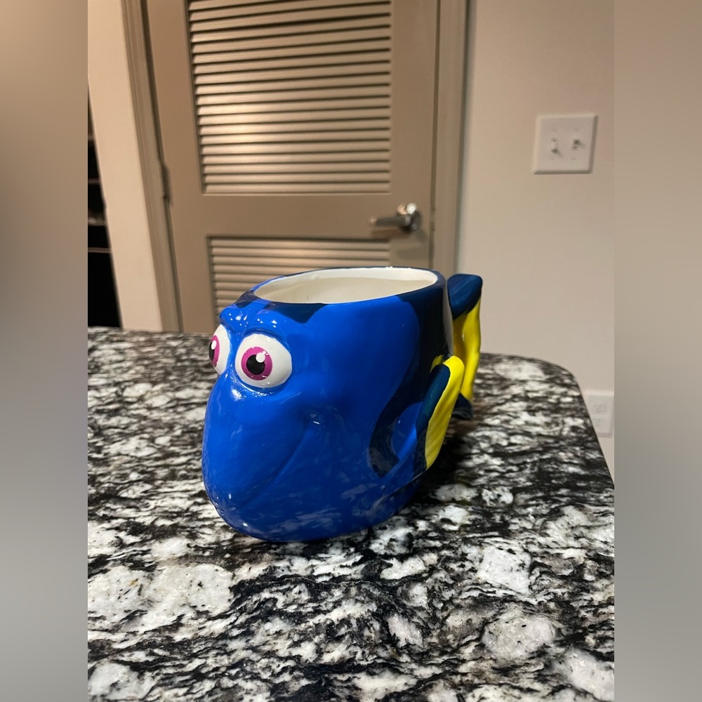 Blue and Yellow Dory Mug